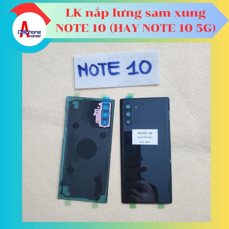 Linh kiện nắp lưng máy Note 10 thường hoặc Note 10 5G có kính camera 2