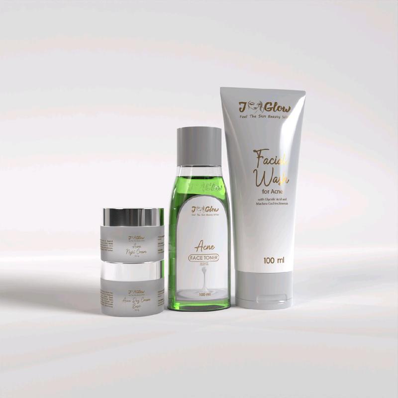 Jglow Skincare Acne Solution Berjerawat Berminyak Oily Perawatan 2