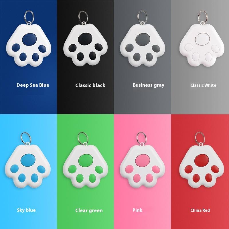 Product Introduction of (5 Batteries for Free)Intelligent 5.0 Bluetooth Dog Claw Anti Loss Device Bidirectional Alarm Keychain Pendant Bidirectional Object Searching and Positioning Tracker,tracking chip,chip tracking device,gps tracker,gps mini tracker Button Net 23