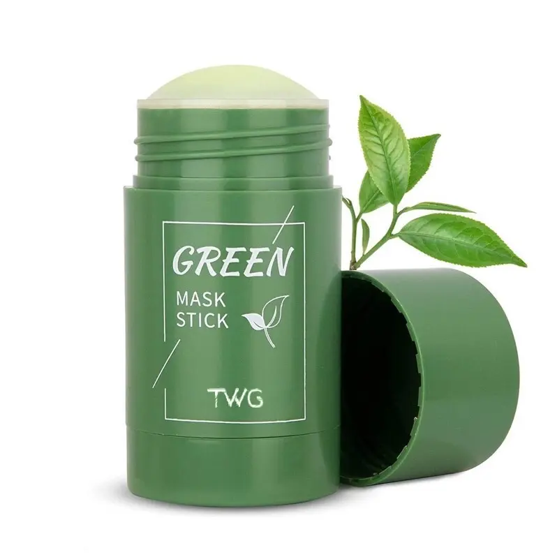 Meidian Green Tea Mask cleansing clay Stick masker wajah/TWG GREEN STICK Greentea 1