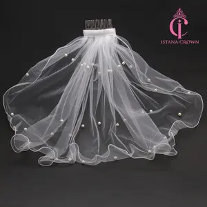 Slayer Mutiara - Veil Kerudung Pengantin Dengan Sirkam - Wedding Slayer