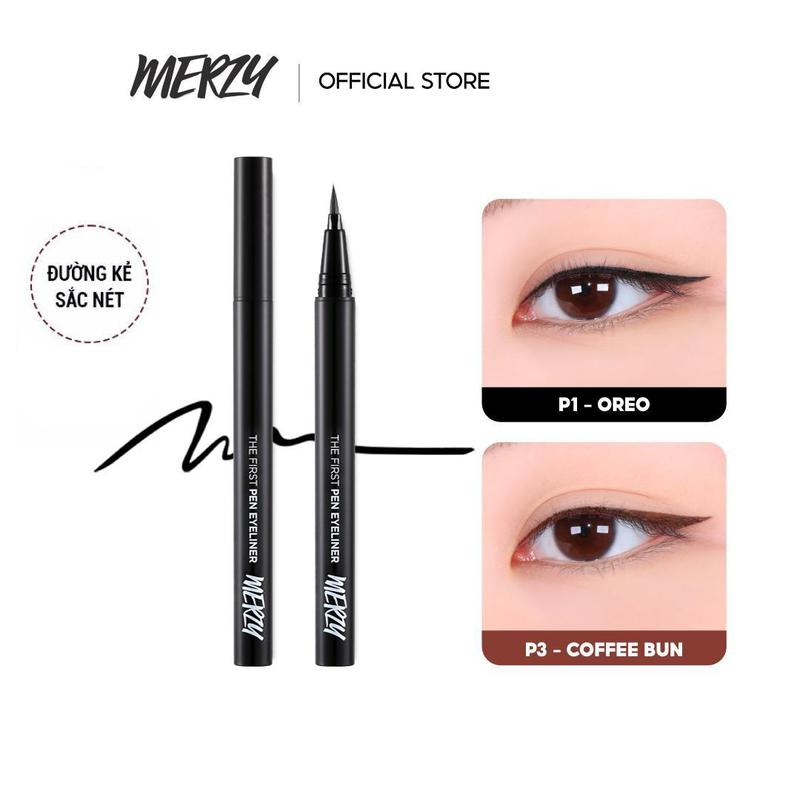 [Ver 1] Bút kẻ mắt Merzy Another Me The First Pen Eyeliner 0,5g Cosmetic Trang Điểm Mỹ Phẩm Women Nữ