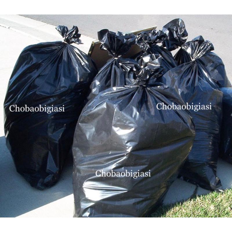 Product Introduction of {1kg/size} Túi đựng rác đen 60 lít, 120lít, 240lít (dạng rời), túi rác công nghiệp (có 5size 60,70,80,90,120), SP y hình 18
