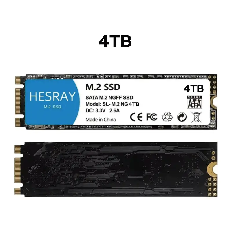 HESRAY M.2 SSD 4TB SATAIII MODEL:SLM2 NG 内臓ソリッドステート