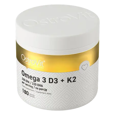 [3in1] Dầu Cá Ostrovit Omega 3 D3+K2 - Thực Phẩm Bổ Sung Sức Khỏe Tổng Thể 3
