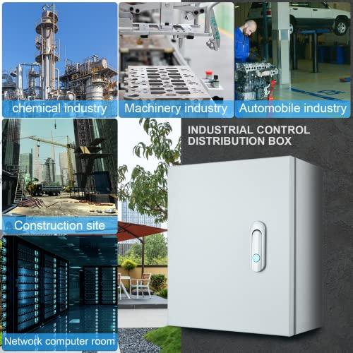 Product Introduction of DIYMO  Metal Enclosure Electrical Box Panel Box Circuit Box, weather proof panel box, panel box, metal box, wire organizer box IP66 Wall Mount LOCK Junction Boxes 3