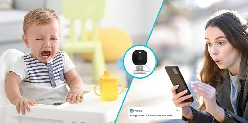 Product Introduction of VIMTAG Outdoor Mini Camera WiFi 4MP Waterproof Color Night Vision 2-Way Audio AI Detect Security Cam IP Surveillance with Alexa 26