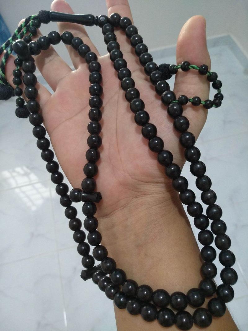 Product Introduction of 100% original Egyptian abanus core rosary beads size 10mm 100 pieces 27