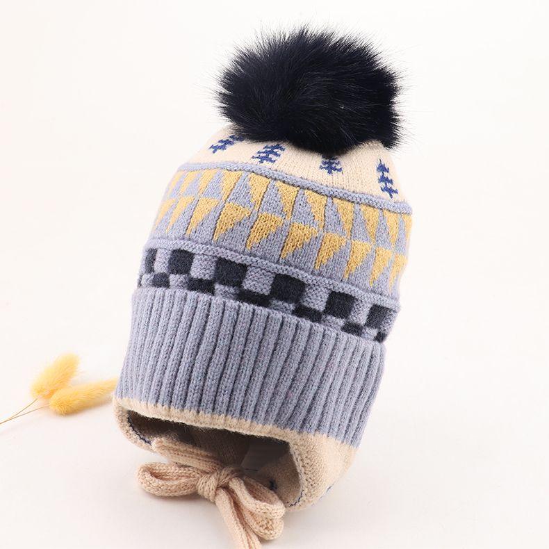 Product Introduction of Topi Bayi, Topi Penutup Telinga, Musim Luruh dan Musim Sejuk Ketibaan Baru, Topi Bola Gebu Comel, Untuk Kanak-kanak Perempuan dan Lelaki, Tebal, Topi Hangat Kanak-kanak, Fesyen Baby Telur 19