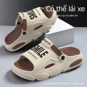 Dép Lê Chống Trượt, Dành Cho Nam, Thích Hợp Mặc Ngoài Trời, Mùa Hè   rv8