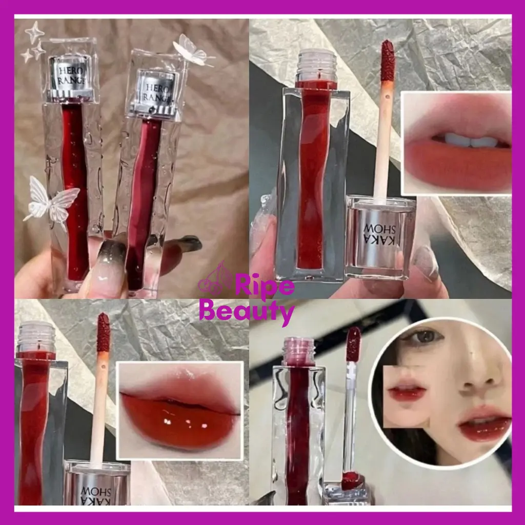 Son Môi Herorange Kakashow Vỏ Gợn Sóng Siêu Xinh Mềm Mịn Lâu Trôi