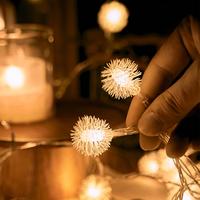 Gambar Vixplorn 80LED Dandelion String Lights Lampu Dekorasi Kamar Lampu Dekorasi Idul Fitri Lampu senar bertenaga baterai Lampu Kelap Kelip - Cahaya hangat, 3M20 LED dari Vixplorn official Kab. Tangerang 3 Tokopedia