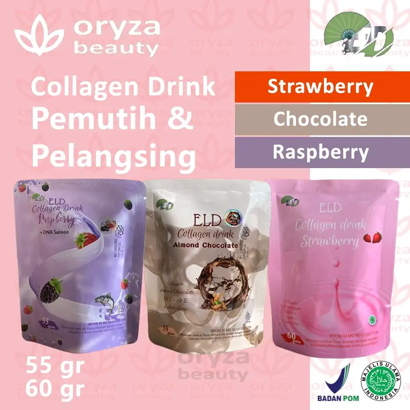 ELD Collagen Drink Dalam Satu Kemasan Rasa 4