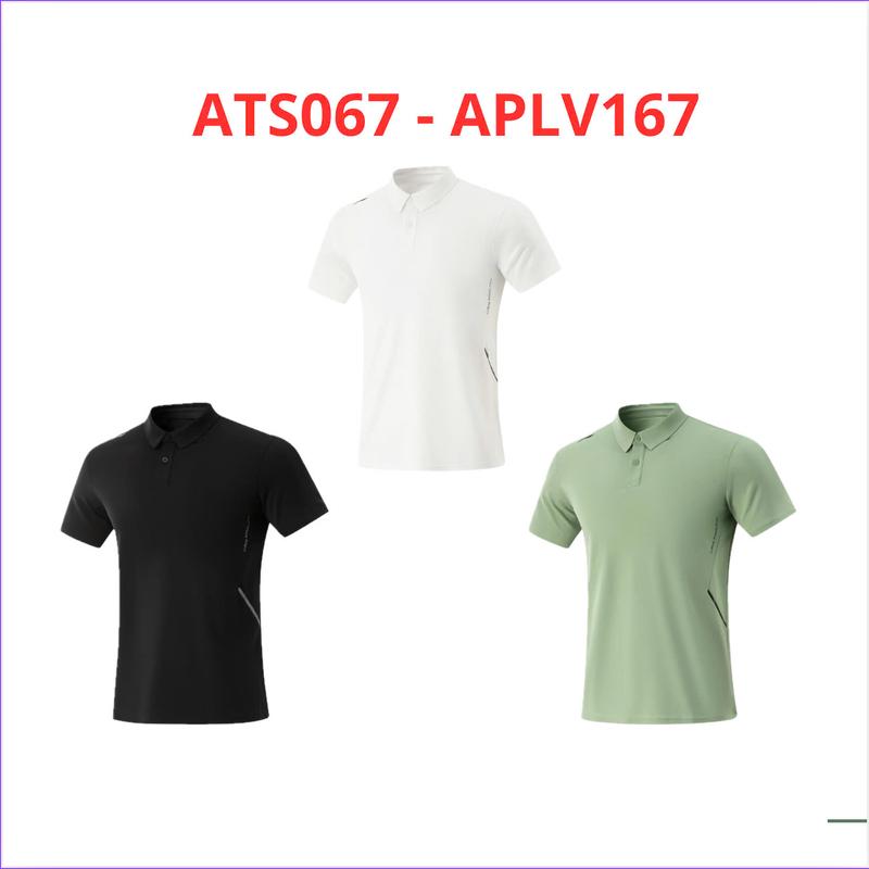 ATS067 - Áo polo Lining thể thao nam màu xanh, đen, trắng - APLV167
