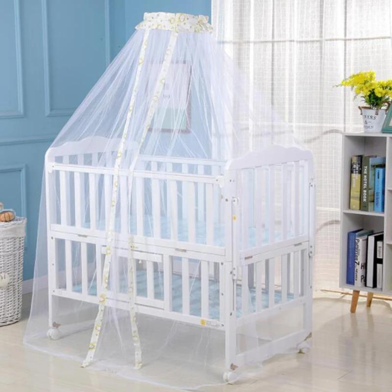 Product Introduction of Baby Canopy Infant Toddler Bed Dome Cot Mosquito Netting Hanging Bed Net Mosquito Bar Frame PalaceStyle Crib Bedding Accessories 5