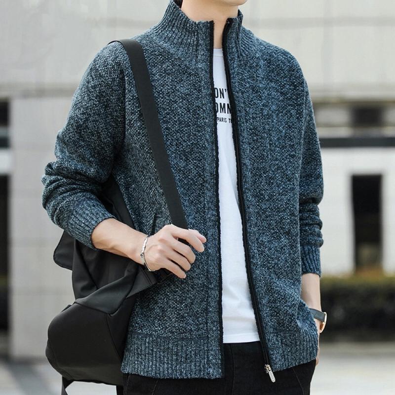 Áo khoác len nam dáng ngắn dài tay cao cấp phong cách Hàn Quốc siêu bền Menswear 6