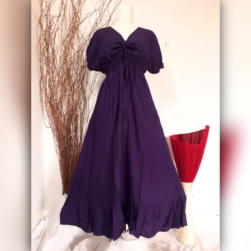 DRESS SERUT / LONGDRESS FLORA 5