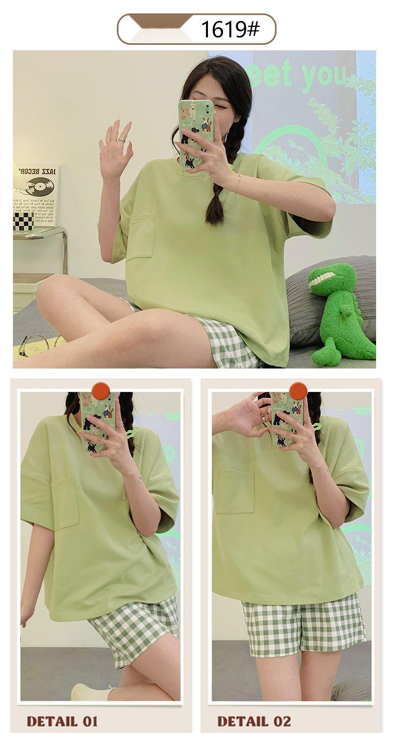 Product Introduction of Pure Cotton Pajamas for Female Students New Sweet and Beautiful Home Wear Suit 41