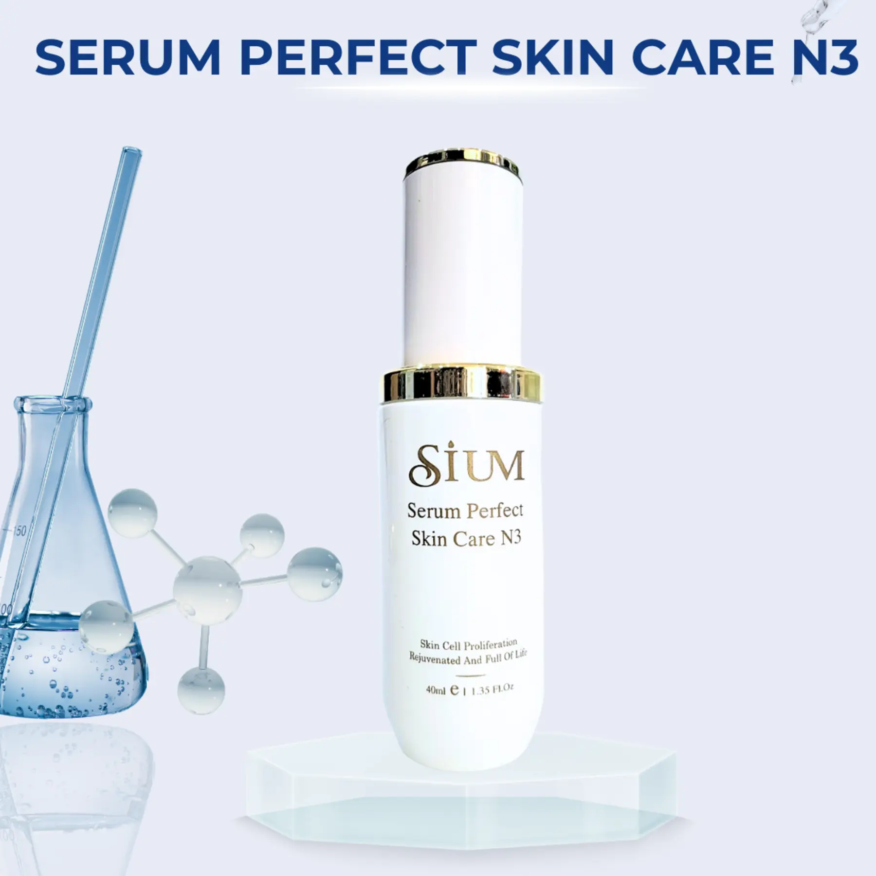 Serum Cấp Ẩm Tầng Sâu Perfect Skin Care N3 - Hỗ Trợ Dưỡng Da - Size 40ml Skincare Chăm Sóc Da Làm Đẹp Da