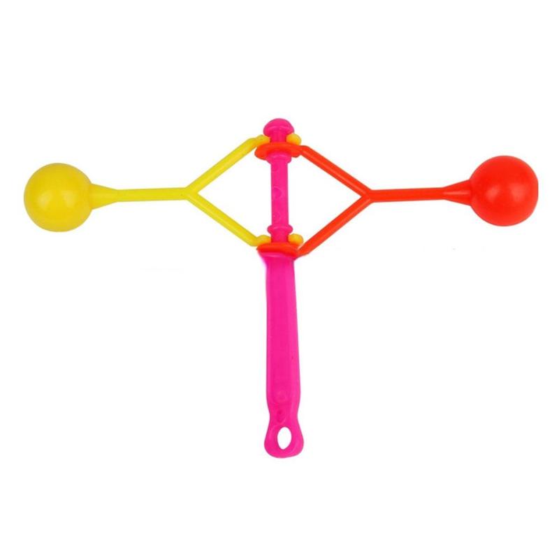 Product Introduction of Traditional Nostalgic Double Touch Ball Hand Rocking Touch Ball Hammer Small Plastic Toy V1F3 15