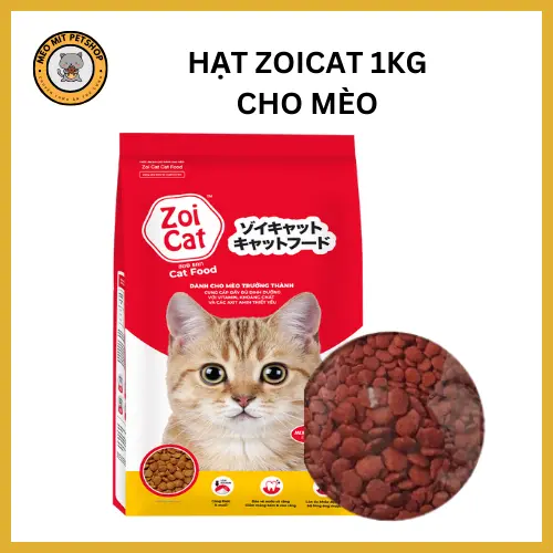 Hạt Zoicat cho mèo bổ sung protein, hỗ trợ tăng cân cho mèo - MITPET 0