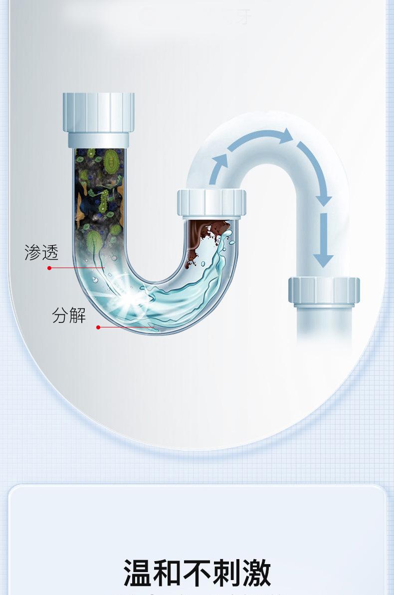Product Introduction of Gel Pipe Dredge Agent Strong Dredge Smell Fresh Kuaishou One Piece Dropshipping 5