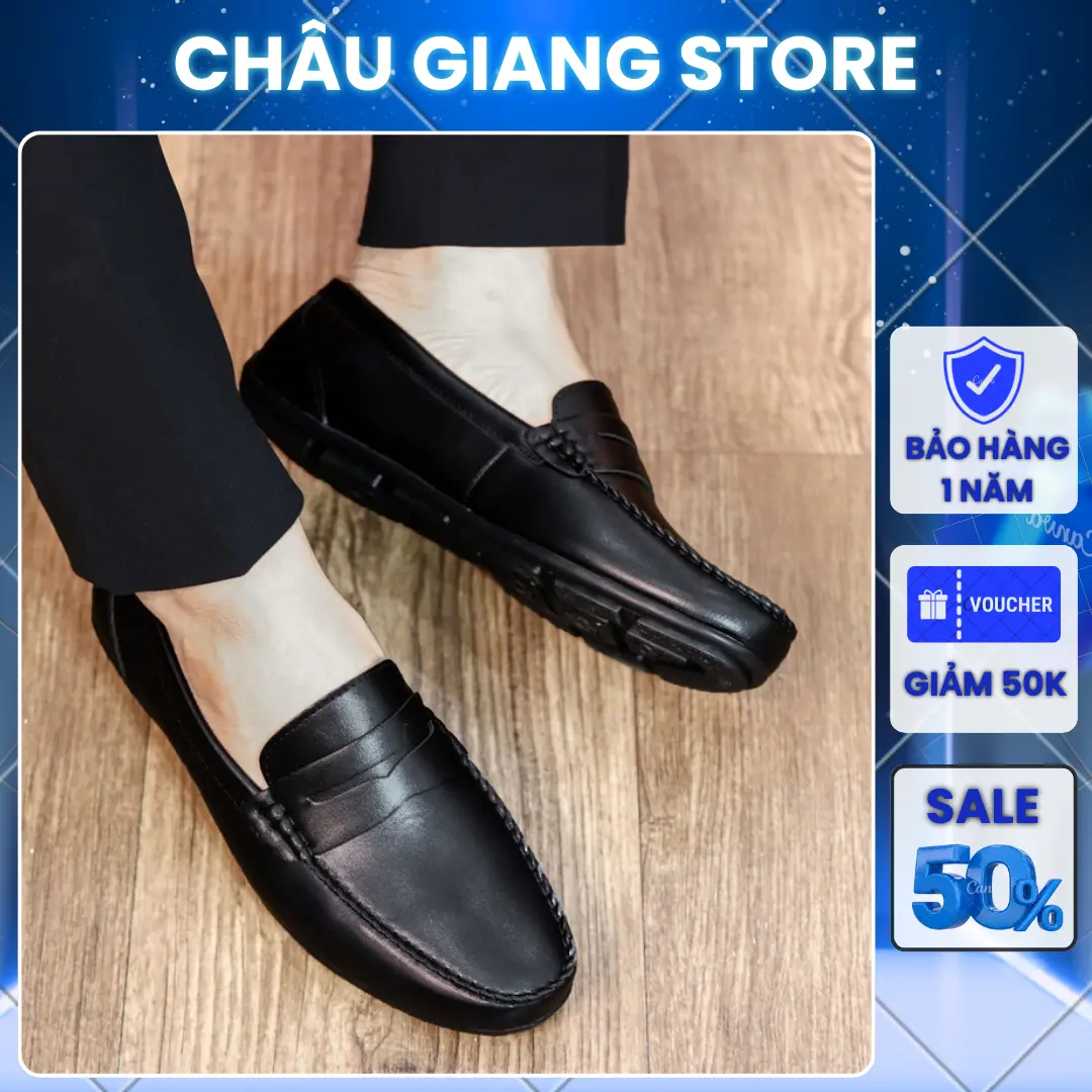 Giày Da Nam Đơn Giản Sang Trọng Đẳng Cấp Thời Thượng B09