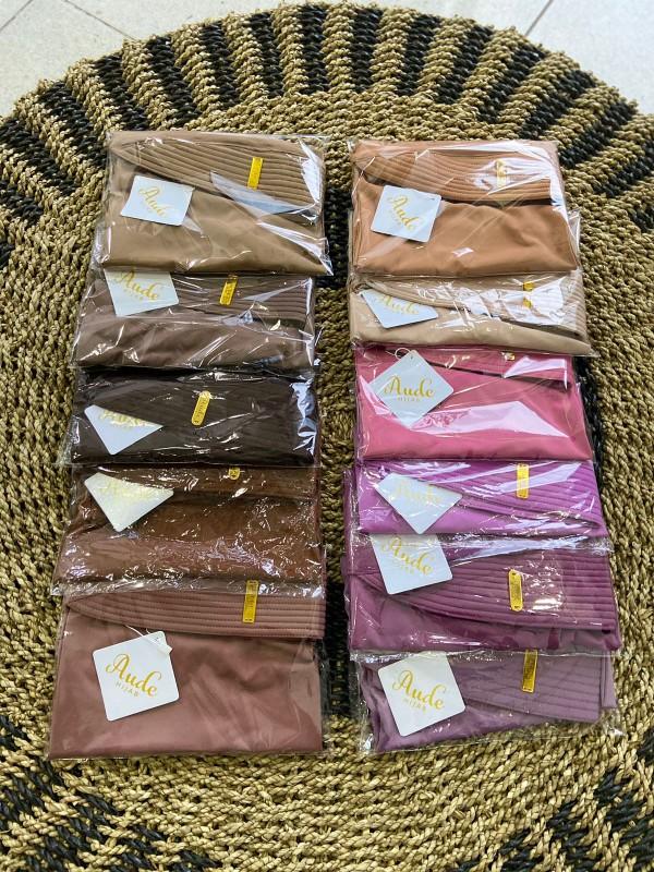 Product Introduction of Paket Isi 5 Pcs Hijab Model Kenan Size L Original By Aude Hijab Muslim Instan Nyaman Standar Kombinasi Kerudung 3