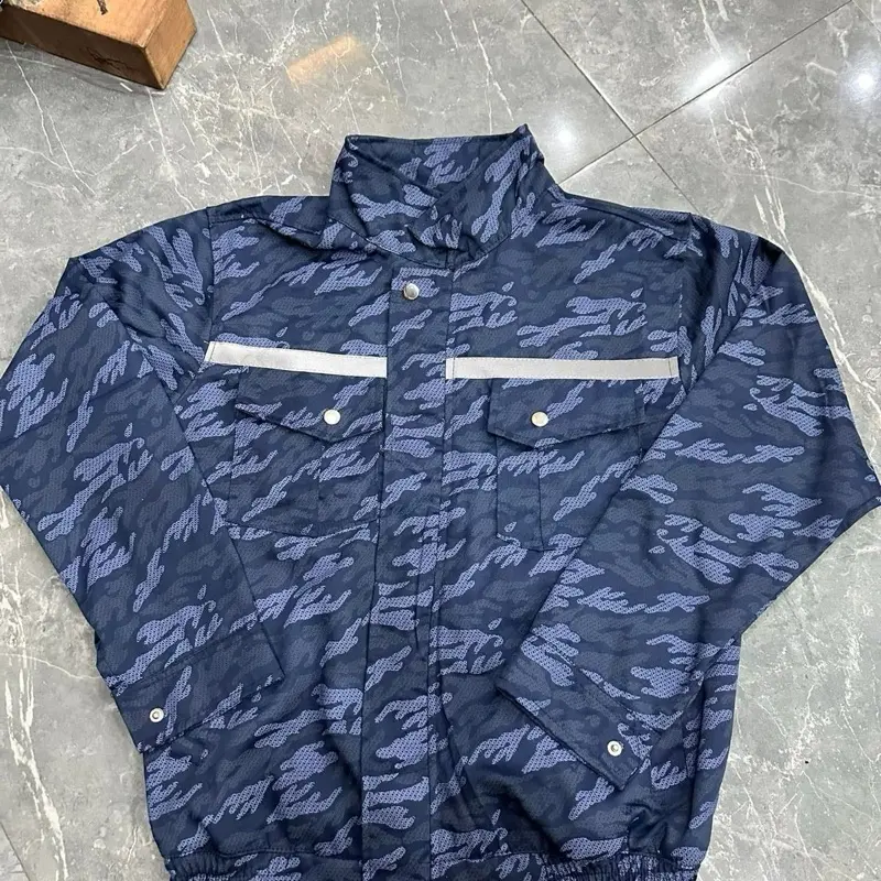 (Chỉ có áo) áo điều hoà chất liệu kaki chống nắng,thấm hút mồ hôi chống tia uvl Jacket Menswear 3
