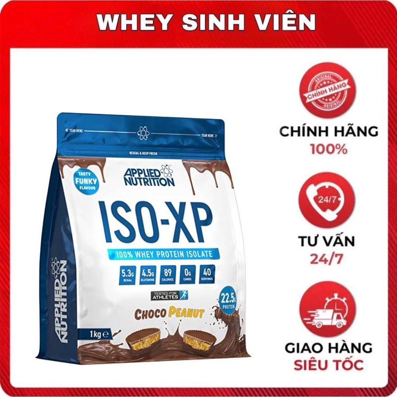 Chính hãng Bột whey protein Applied Nutrition Iso Xp 1kg thực phẩm bổ sung thể hình Whey Protein Isolate