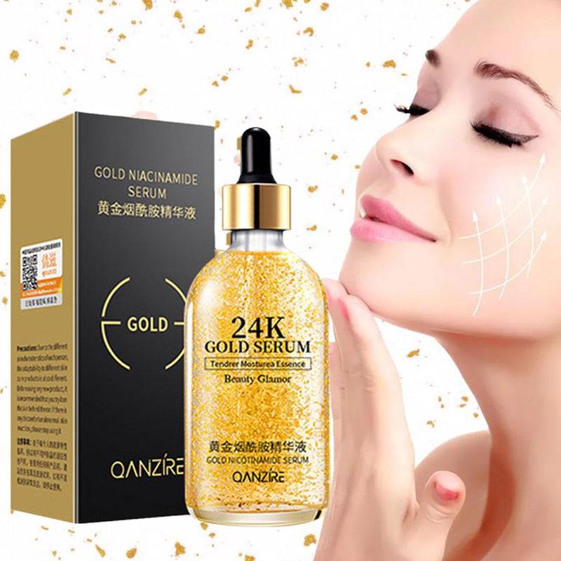 Product Introduction of 30ml Golden Infused Hydrating Serum With Hyaluronic Acid For All Skin Types - Brightening, Firming Formula 25