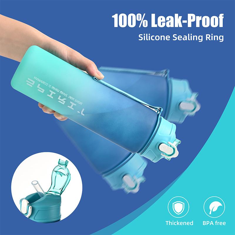 Product Introduction of Bình Nước Thể Thao, Dung Tích Lớn 800ml / 28oz, Chống Rò Rỉ, Cốc Nhựa Đầy Màu Sắc, Thích Hợp Để Uống Nước, Lý Tưởng Cho Du Lịch Ngoài Trời, Cầm Tay, Thích Hợp Cho Phòng Tập Gym Thể Dục Và Thể Dục, Bình 29