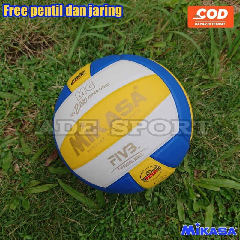 BOLA VOLLI VOLLY SUPER GOLD PREE PENTIL JARING 0