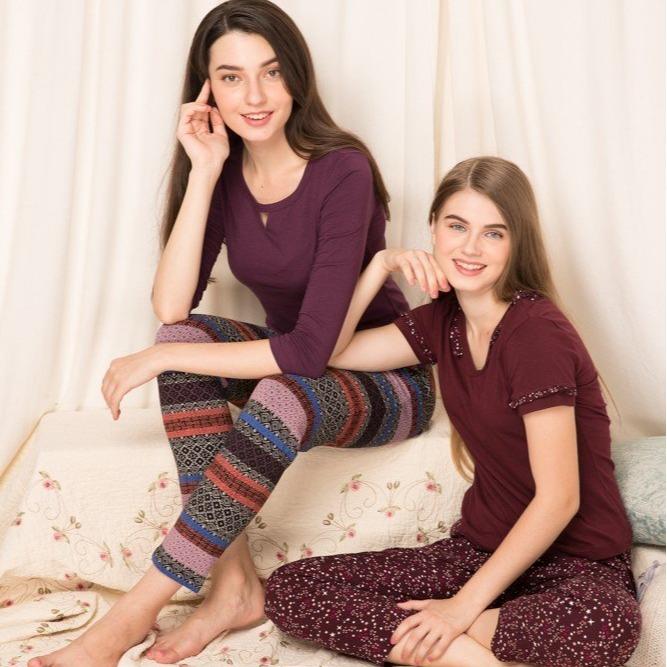 Bộ Quần Áo Thun Dài Nữ Vincyhomewear BTD170W81