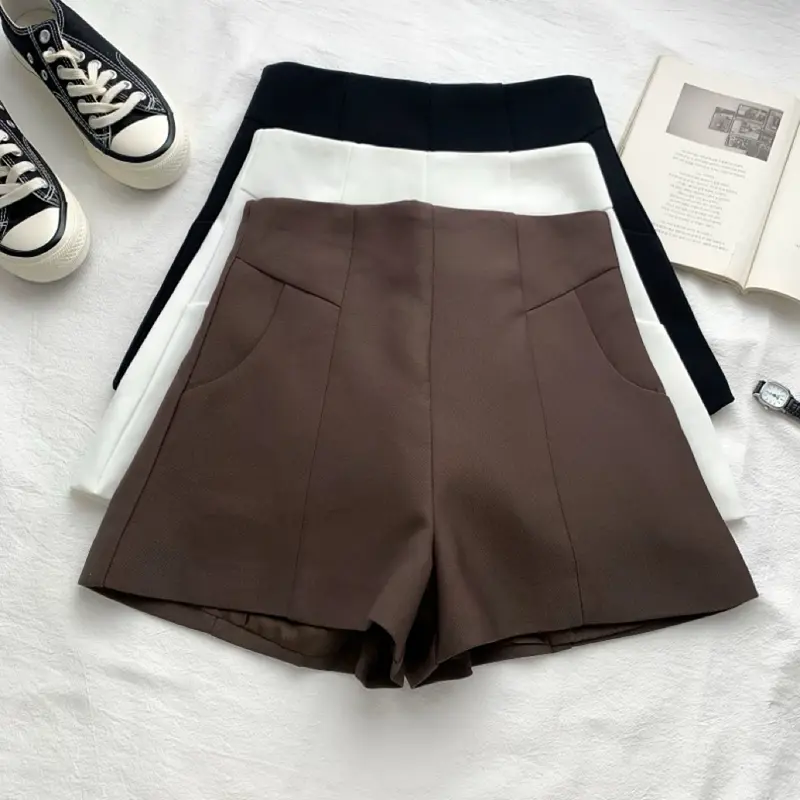HIGH WAIST HOT PANTS SLIM CELANA PENDEK HW SHORT PANTS WOMAN BASIC HIGHWAIST MX330 6