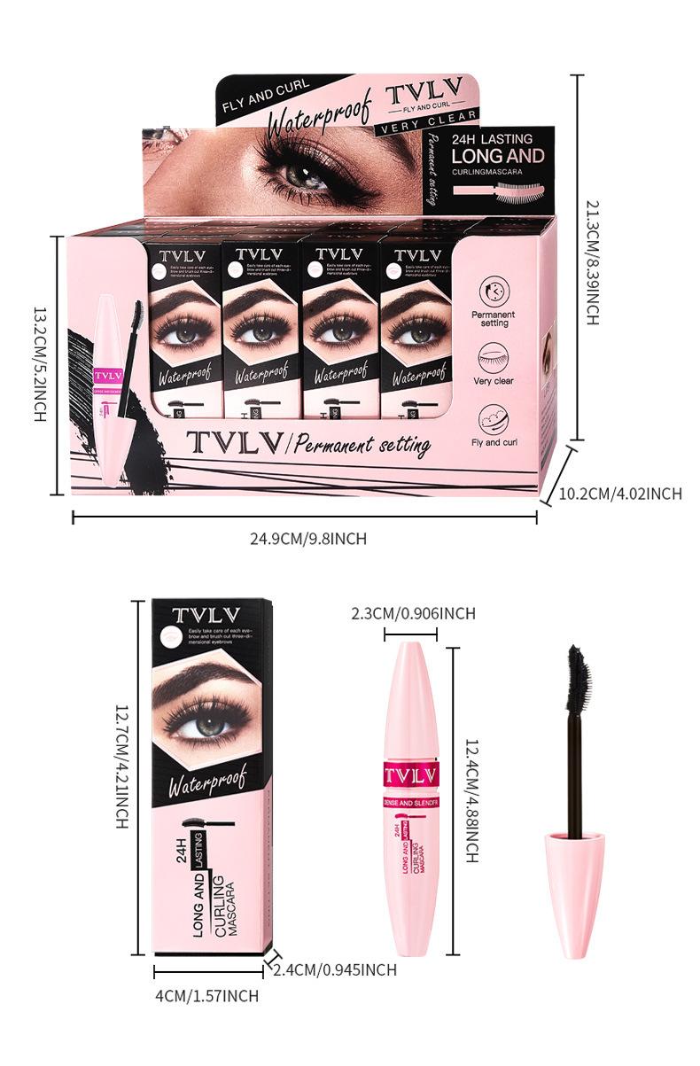 Product Introduction of 3D styling mascara, waterproof, smudge-proof and sweat-proof, black long and curling eyelashes 10
