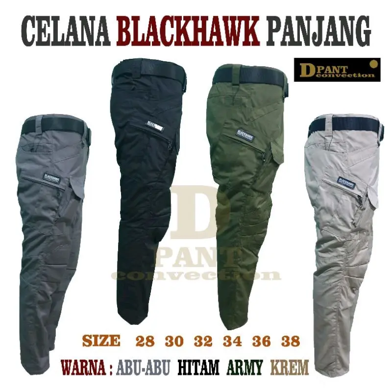 CELANA TACTICAL CARGO PANJANG PRIA PREMIUM