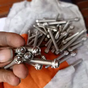 Baut mesin tiger megapro stainless lebih kuat dr yg slim