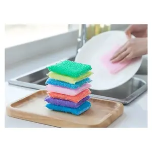 【GFY】(2PCS) Spons Jaring Cuci Piring / Spon Cuci Piring Sponge Busa Dapur