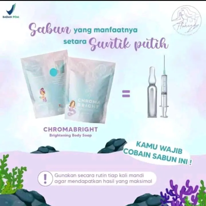 *FREE GIFT* SABUN CHROMA FLOHERA