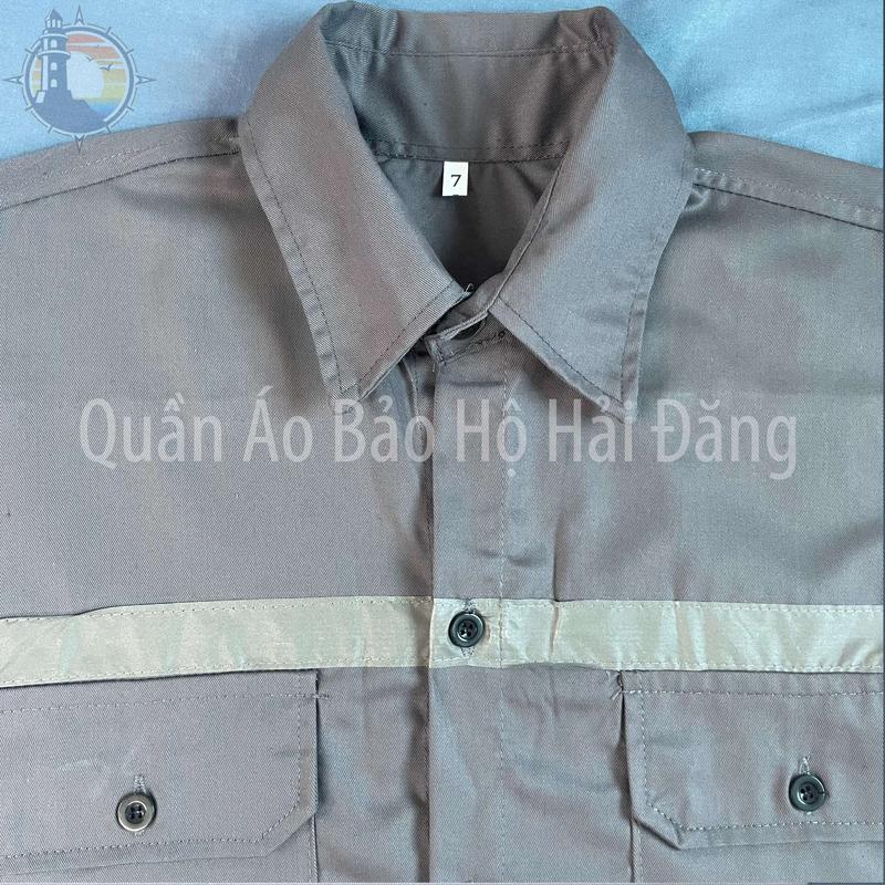 Quần áo bảo hộ , Bộ BH Lao Động, Đồng Phục Bảo Hộ Cao Cấp B1 [ may kĩ, vải KaKi 2.1 dày vừa độ ] 3