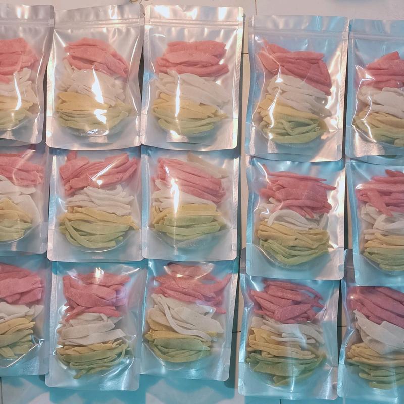 Mứt Dừa Thái Sợi Sên Tay Non Dẻo Ít Ngọt Ăn Vặt - Snack Sen
