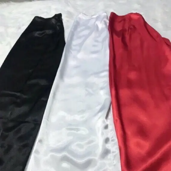 Quần Phi Bóng Mặc Áo Dài Áo Bà Ba Dáng Xuông Ống Rộng Khoá Kéo Lưng Chun 8