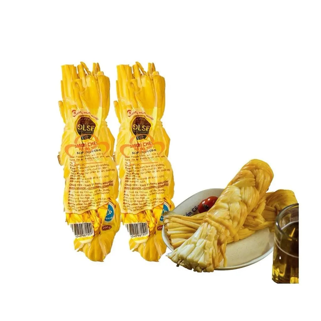 Đồ ăn vặt cuộn xé sợi truyền thống Nga Food, sợi dai, thơm ngậy, đậm đà - Snack, Chua