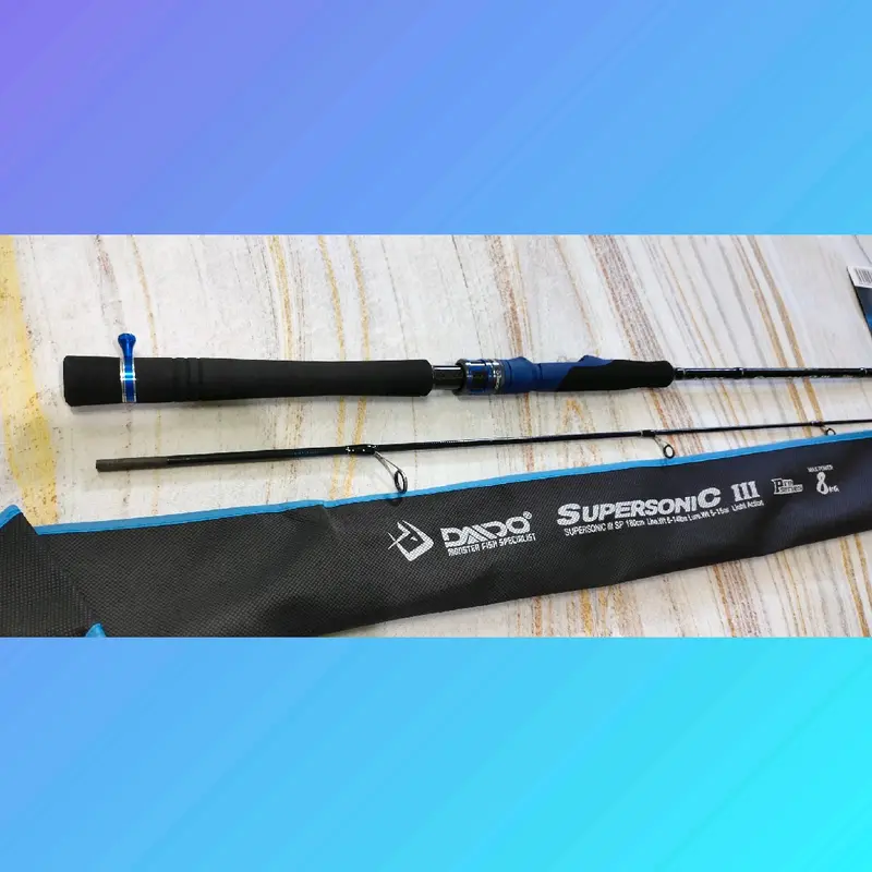Joran Daido Supersonic III pro series 1.80m SPINNING || Gratis packing pipa 3