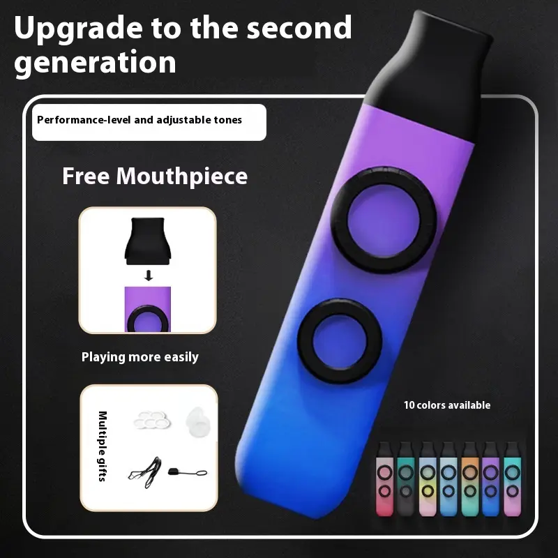 Kazoo, x1plus, lightweight and portable, suitable for beginners and music lovers, air makers, simple design, portable kazoo, light weight wind game learning musical death  whistle