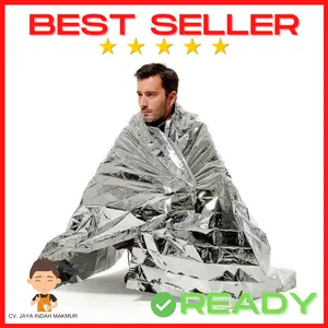 Selimut Darurat Emergency TaffSPORT Blanket Thermal Selimut Outdoor