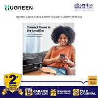 Gambar Ugreen Converter Cable Jack 3.5mm to Dual 6.35mm 5M Stereo Audio for Electronic Music Instruments dari Sentra Digital Kota Surabaya 4 Tokopedia