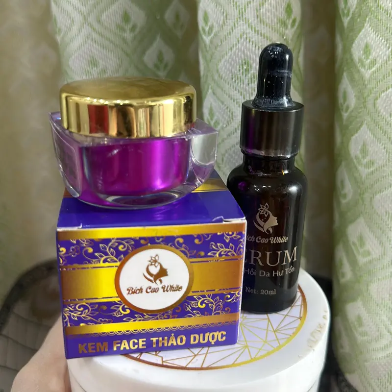 Combo 1 Kem Dưỡng + 1 Serum Dưỡng Da Bích Cao White Skincare Hỗ Trợ Dưỡng Da Làm Dịu Cho Da, Làm Đẹp Da 3