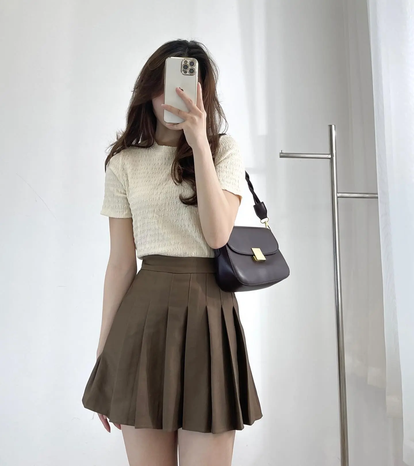 Áo Thun Xốp Nhăn Babytee Cổ Tròn , Áo Baby Tee Form Vừa Co Dãn , Áo Phông Trơn Basic Dễ Mặc Thoải Mái Mùa Hè Miho house